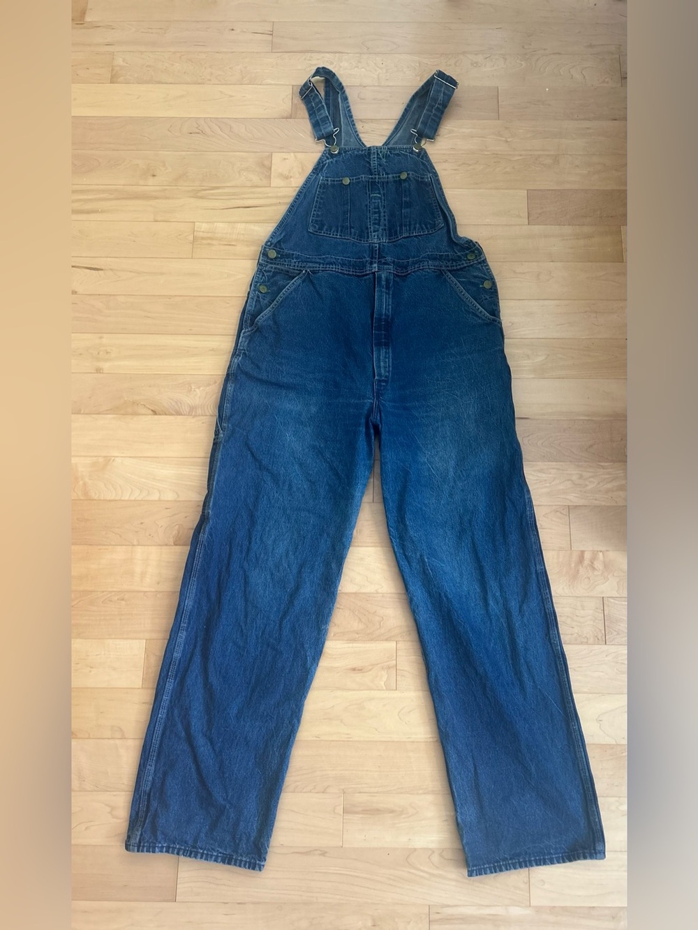 Vintage 70s/80s OshKosh B'gosh
Denim Overalls size 36x32 - Made in
USA Talon 42